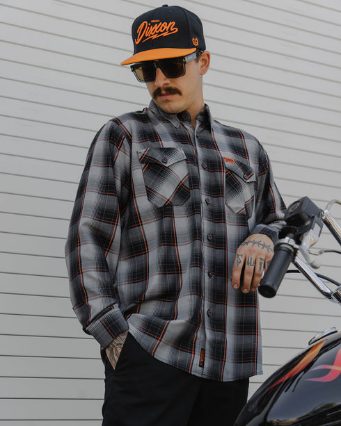 SPRINGER BAMBOO LONG SLEEVE BUTTON UP - MENS